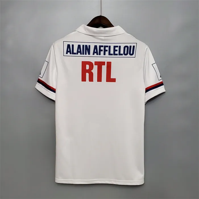 Camiseta de fútbol retro del equipo de fútbol Paris PSG Home Kit 1990/92