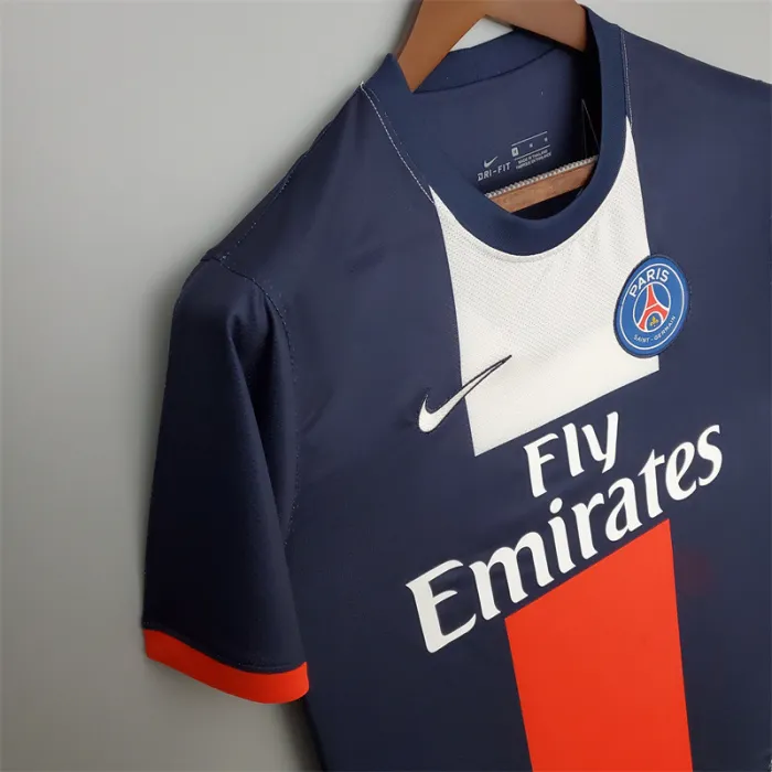 Camiseta de fútbol retro del equipo de fútbol Paris PSG Home Kit 2013/14