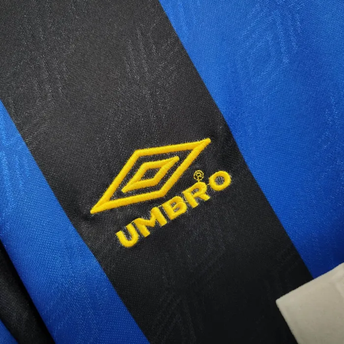 Camiseta de fútbol retro del Inter de Milán, equipo local, 1995/96