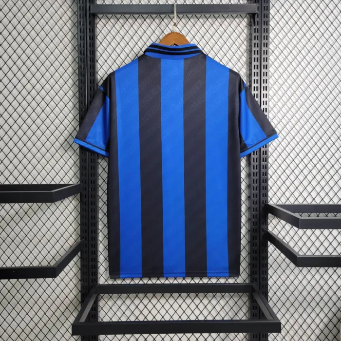 Camiseta de fútbol retro del Inter de Milán, equipo local, 1995/96
