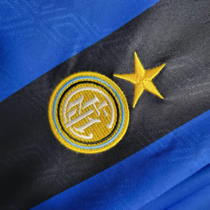 Camiseta de fútbol retro del Inter de Milán, equipo local, 1995/96