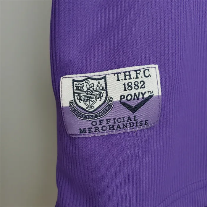 Camiseta de visitante del Tottenham Hotspur 1998, camiseta retro del equipo de fútbol