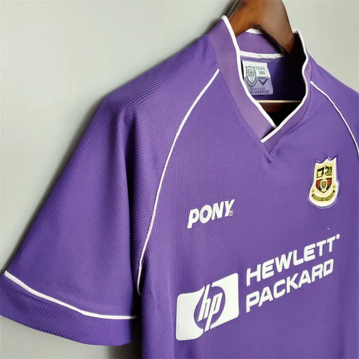 Camiseta de visitante del Tottenham Hotspur 1998, camiseta retro del equipo de fútbol