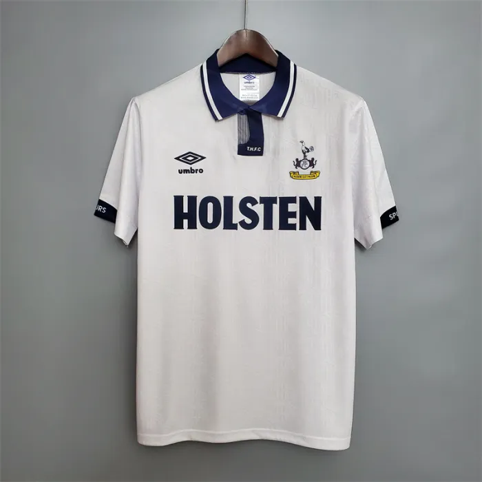 Camiseta de fútbol retro del equipo de fútbol del Tottenham Hotspur, kit de local, 1994