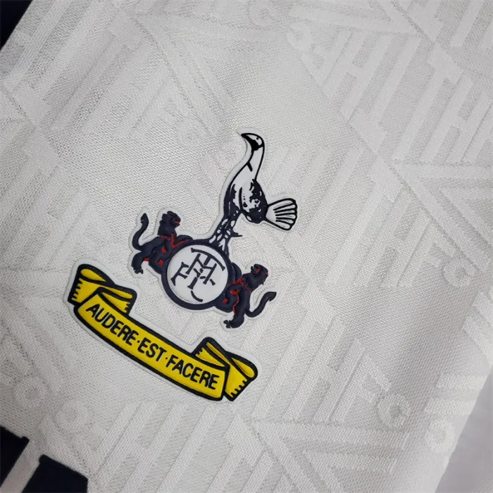 Camiseta de fútbol retro del equipo de fútbol del Tottenham Hotspur, kit de local, 1994