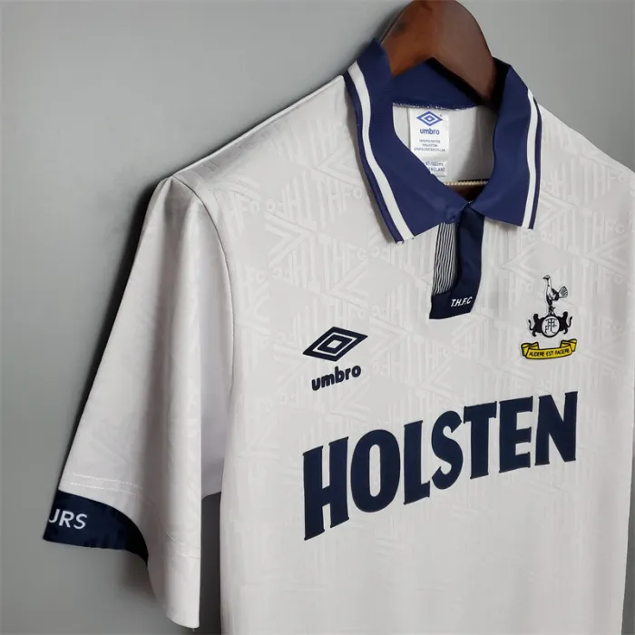 Camiseta de fútbol retro del equipo de fútbol del Tottenham Hotspur, kit de local, 1994