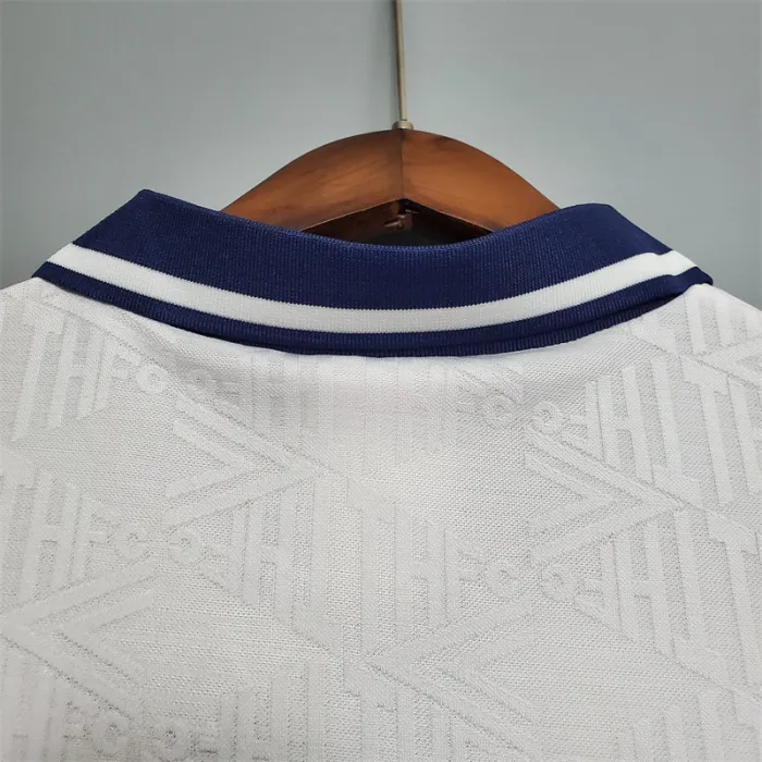 Camiseta de fútbol retro del equipo de fútbol del Tottenham Hotspur, kit de local, 1994