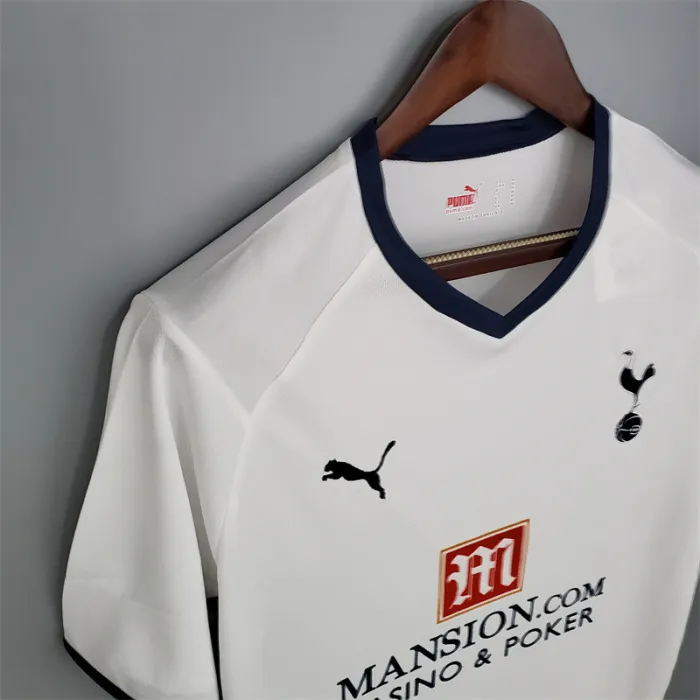 Camiseta de fútbol retro del Tottenham Hotspur para el equipo local 2008/09