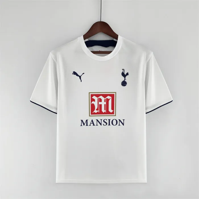 Camiseta de fútbol retro del Tottenham Hotspur para el equipo local 2006/07