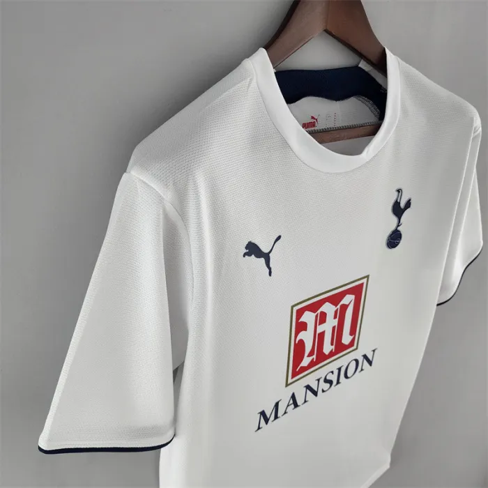 Camiseta de fútbol retro del Tottenham Hotspur para el equipo local 2006/07