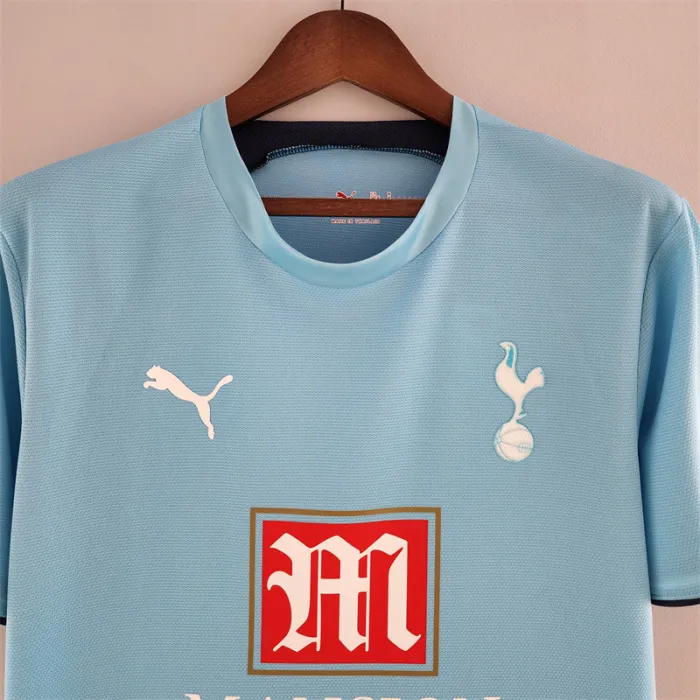 Camiseta de visitante del Tottenham Hotspur 2006/07, camiseta retro de fútbol