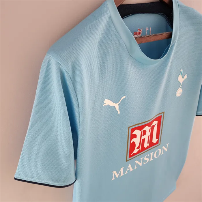 Camiseta de visitante del Tottenham Hotspur 2006/07, camiseta retro de fútbol