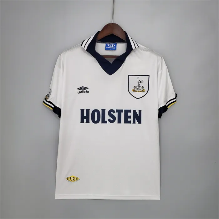 Camiseta de fútbol retro del Tottenham Hotspur, equipo local, 1994/95