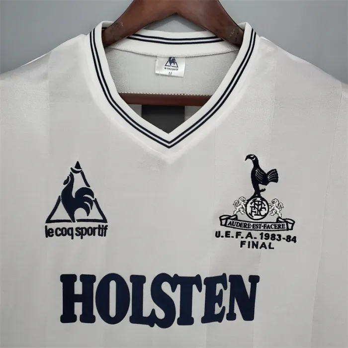 Camiseta de fútbol retro del Tottenham Hotspur, equipo local, 1983/84