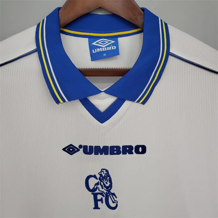 Chelsea Jersey Away Kit 1998/00 Retro Football Team Soccer Shirt