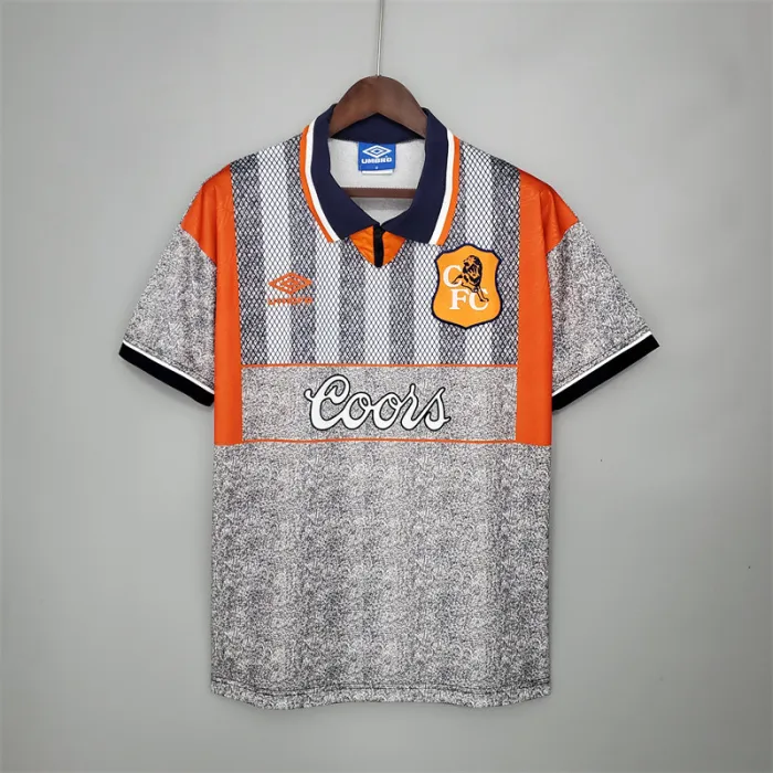 Camiseta de visitante del Chelsea 1994/96, camiseta retro del equipo de fútbol