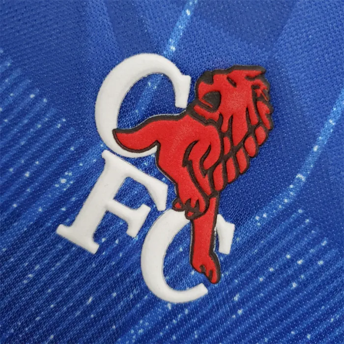 Camiseta de fútbol retro del equipo de fútbol del Chelsea Jersey Home Kit 1989/1991