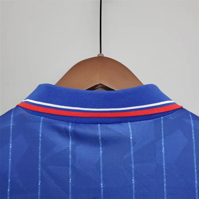 Camiseta de fútbol retro del equipo de fútbol del Chelsea Jersey Home Kit 1989/1991