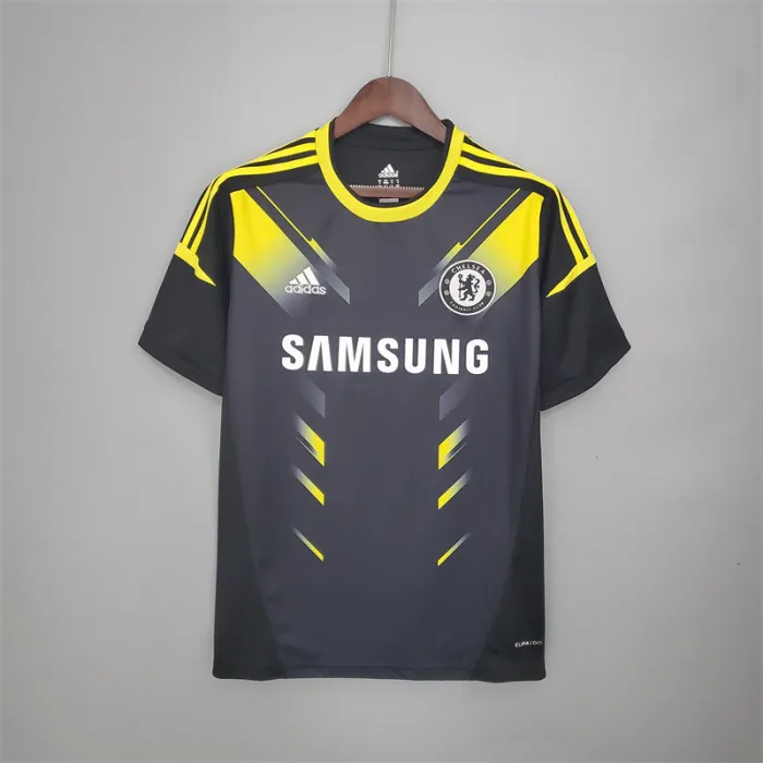 Camiseta retro del equipo de fútbol Chelsea Jersey Third Kit 2012/13