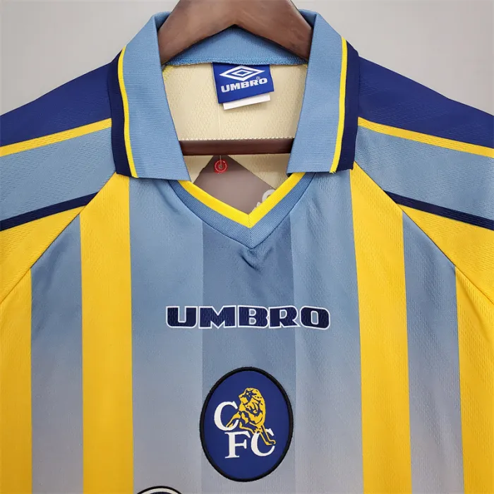 Camiseta de visitante del Chelsea 1995/97, camiseta retro del equipo de fútbol