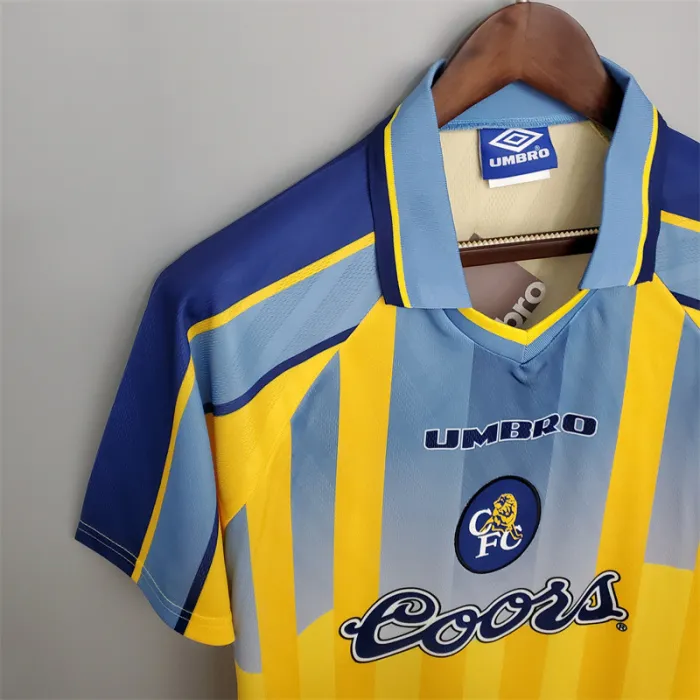 Camiseta de visitante del Chelsea 1995/97, camiseta retro del equipo de fútbol