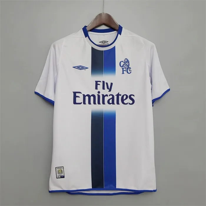 Camiseta de visitante del Chelsea 2003/05, camiseta retro del equipo de fútbol