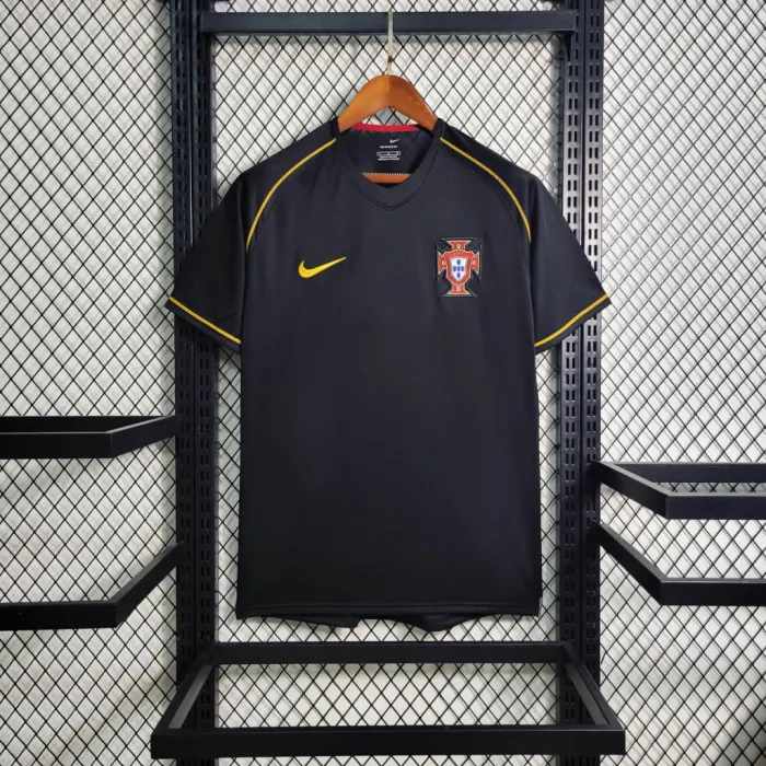 Camiseta de visitante de Portugal 2006, camiseta retro de fútbol