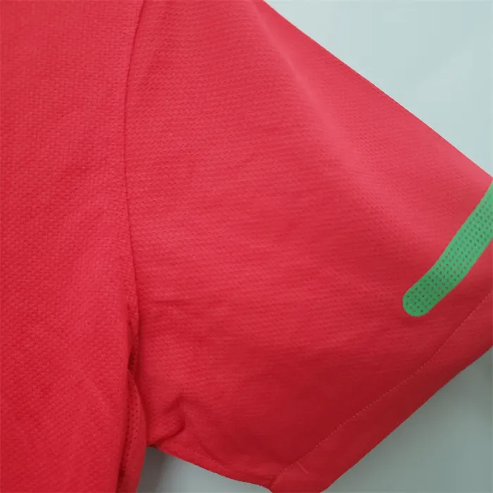 Camiseta de fútbol retro del equipo de fútbol de Portugal 2010