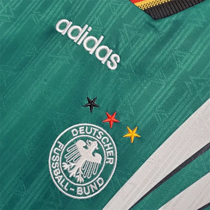 Germany Jersey Away Kit 1996 Retro Football Team Soccer Shirt