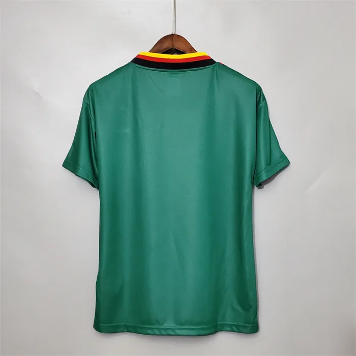 Camiseta de fútbol retro del equipo de fútbol de Alemania, camiseta de visitante, kit de 1994