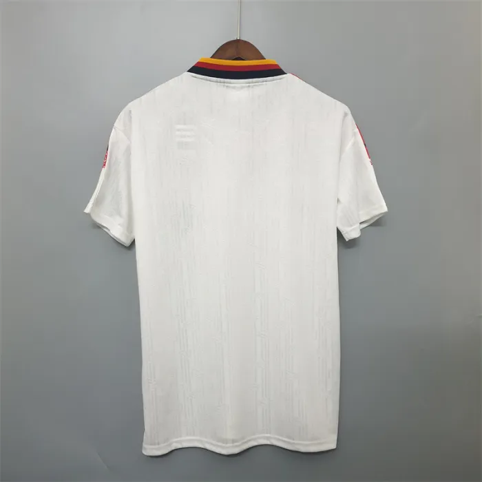 Camiseta de fútbol retro del equipo de fútbol de Alemania, kit de local, 1994
