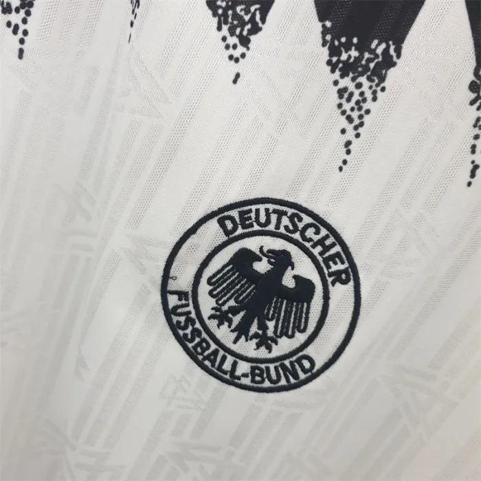 Camiseta de fútbol retro del equipo de fútbol de Alemania, kit de local, 1994