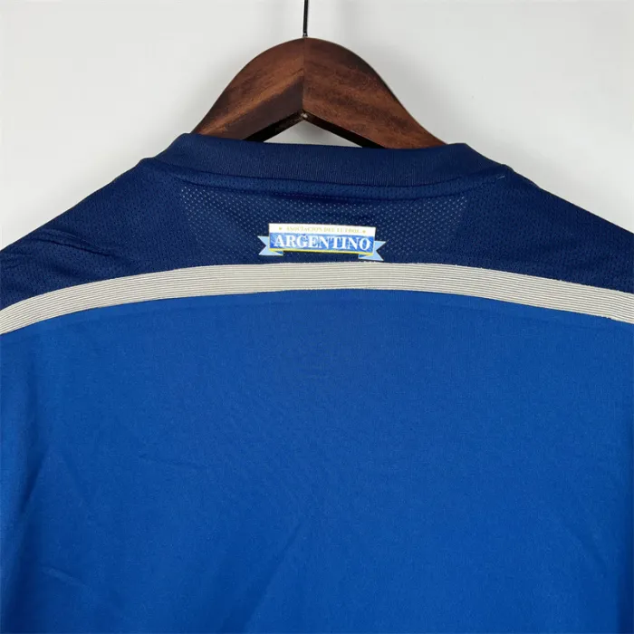 Argentina Jersey Away Kit 2014 Retro Football Team Soccer Shirt