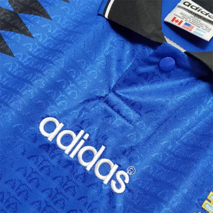 Camiseta de visitante de Argentina 1994, camiseta retro de fútbol
