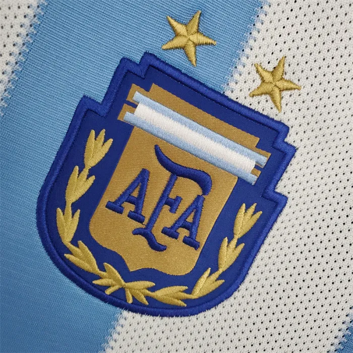 Argentina Jersey Home Kit 2010 Retro Football Team Soccer Shirt