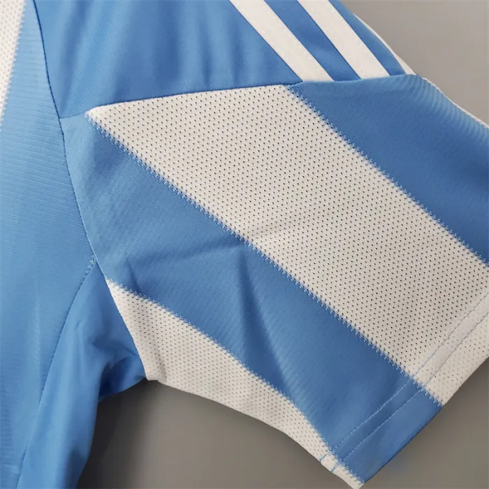 Argentina Jersey Home Kit 2010 Retro Football Team Soccer Shirt