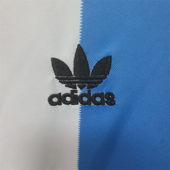 Argentina Jersey Home Kit 1978 Retro Long Sleeves Football Team Soccer Shirt