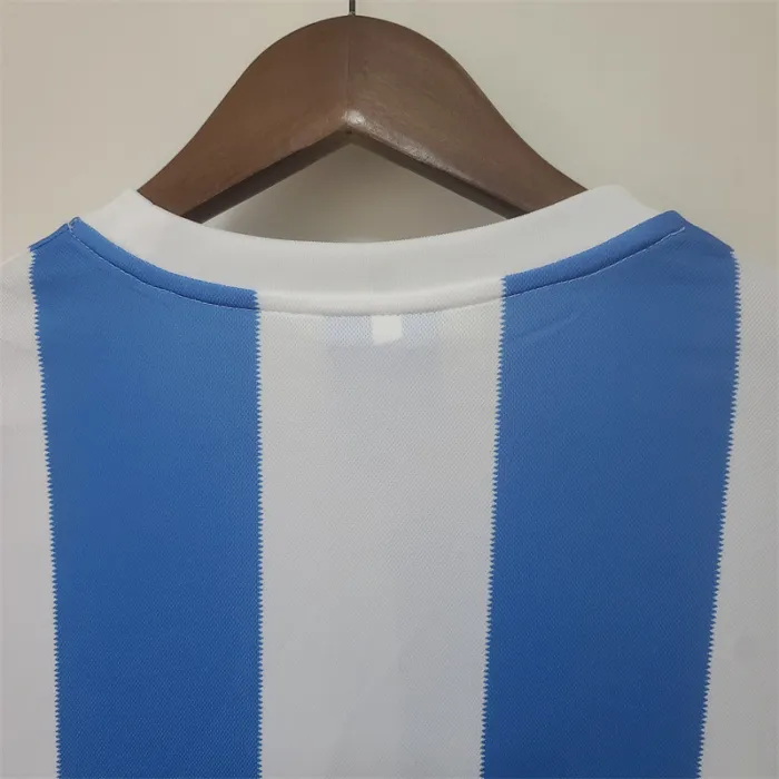 Argentina Jersey Home Kit 1978 Retro Long Sleeves Football Team Soccer Shirt
