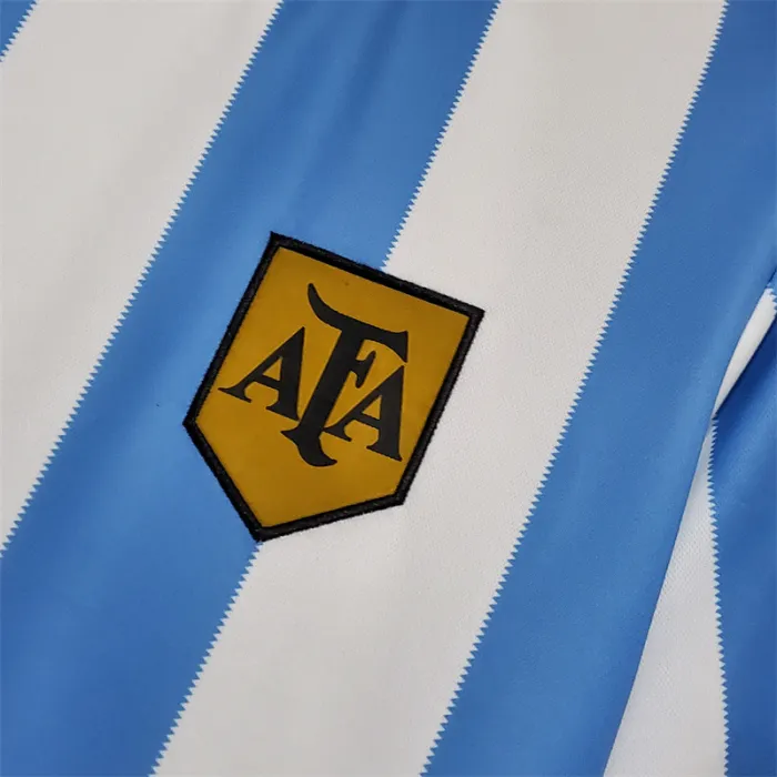 Argentina Jersey Home Kit 1978 Retro Football Team Soccer Shirt