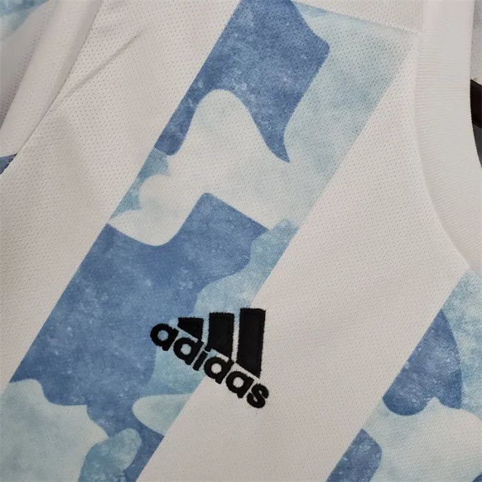 Argentina Jersey Home Kit 2020 Retro Football Team Soccer Shirt