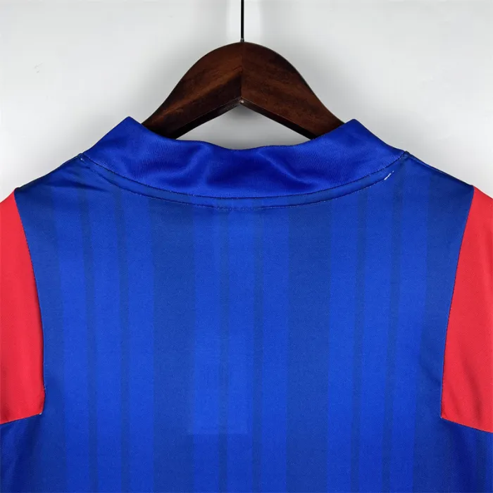 Camiseta de fútbol retro del equipo de fútbol de Francia, kit de local 1992-1994