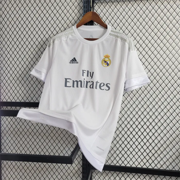 Camiseta del Real Madrid Home Kit 2015 2016 Retro