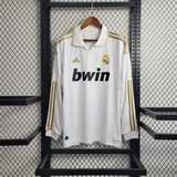Real Madrid Jersey Home Kit 2011 2012 Retro Long Sleeves My Store