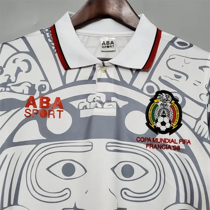 Camiseta de visitante de México 1998 Retro