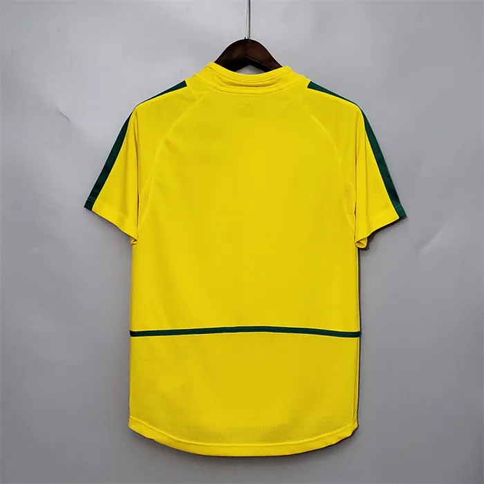 Camiseta de Brasil de local 2002 retro