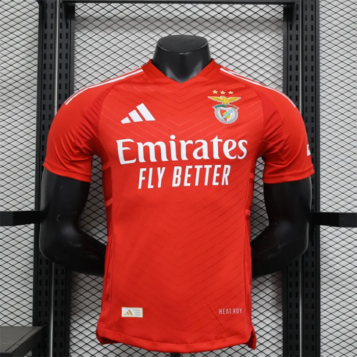 Versión del jugador Camiseta local del Benfica 24/25 Kit de fútbol
