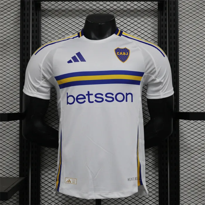 Versión del jugador Camiseta visitante de Boca Juniors 24/25 Kit de fútbol
