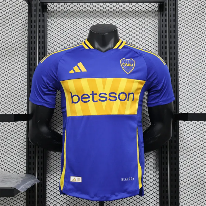 Versión de jugador Camiseta de local de Boca Juniors 24/25 Kit de fútbol
