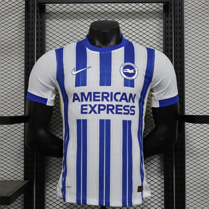 Versión para jugadores Camiseta local del Brighton 24/25 Kit de fútbol