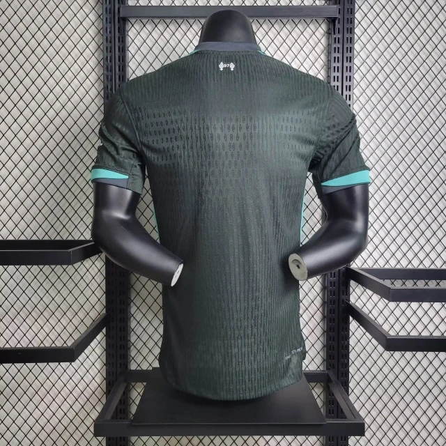 Camiseta de fútbol de visitante del Liverpool 24/25, versión de jugador